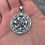 Thumbnail: Silver mandala pendant