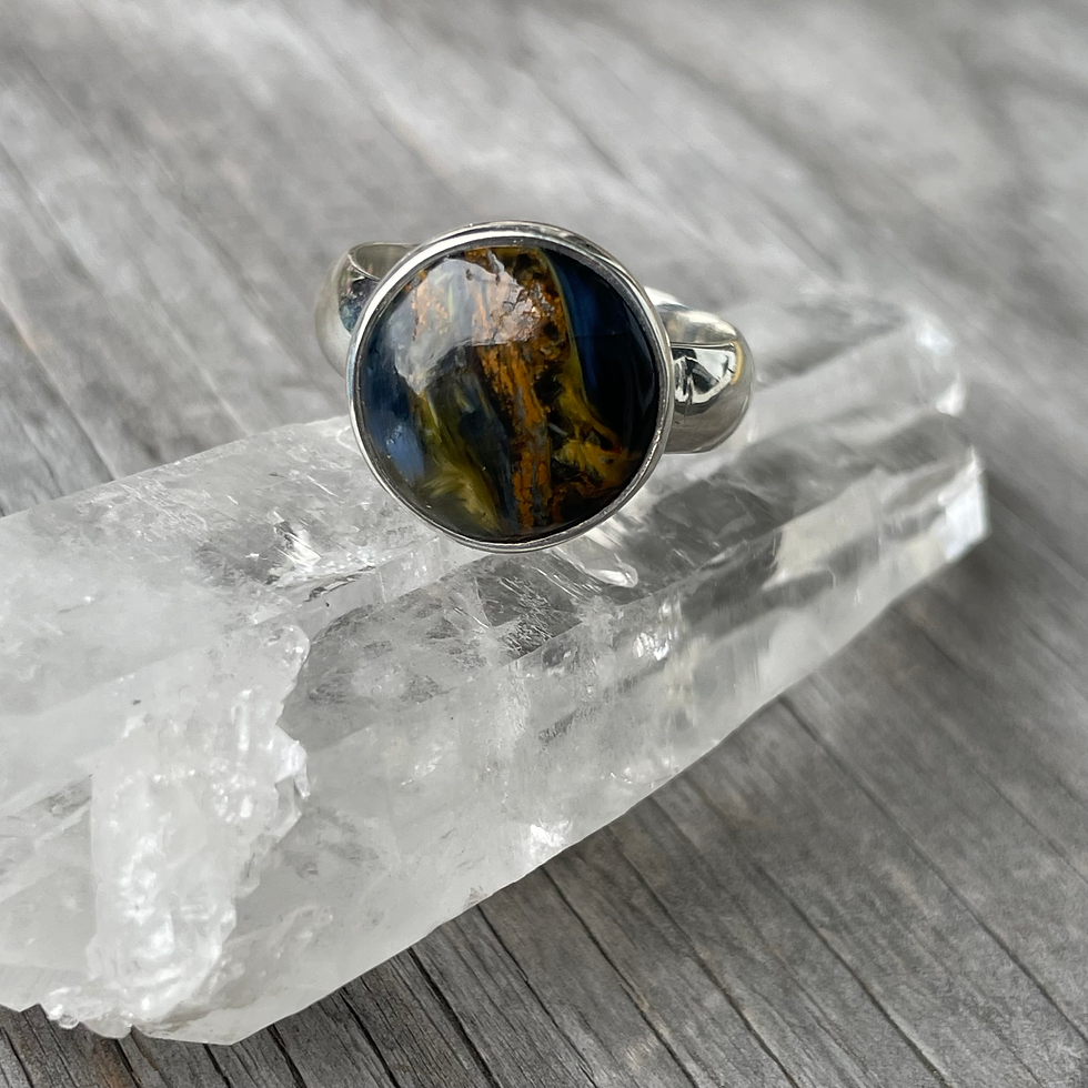 Thumbnail: Pietersite round ring