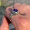 Thumbnail: Marija Designs Amethyst Filigree Details Ring
