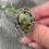Thumbnail: Green amber ring