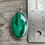 Thumbnail: Large oval malachite pendant