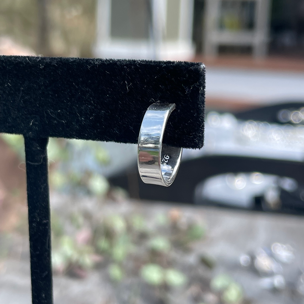 Thumbnail: Flat stud hoops