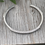 Thumbnail: Heavy squared detailed carving silver cuff bracelet