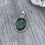 Thumbnail: Small oval seraphinite pendant 
