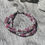 Thumbnail: GenVie Designs three strand pink bracelet