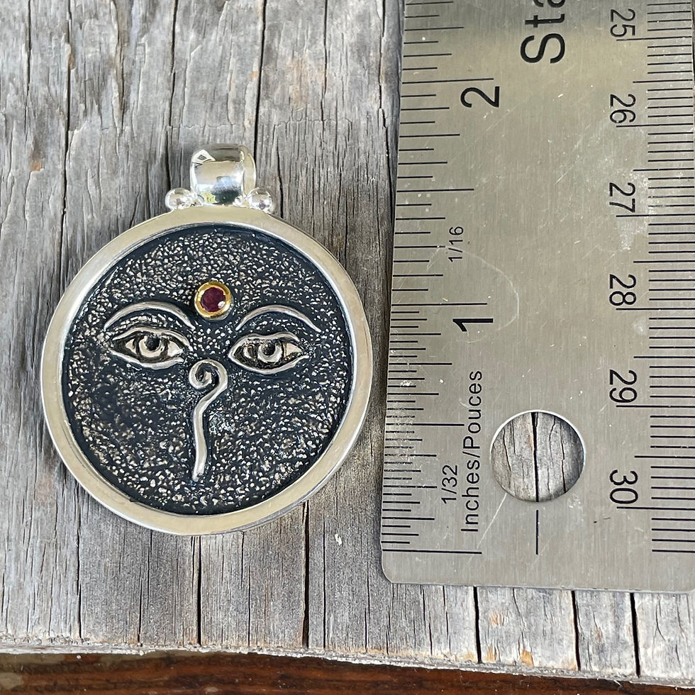 Thumbnail: Roulette 18 Buddha Face Pendant 