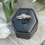 Thumbnail: Square small detailed silver ring size 8