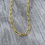 Thumbnail: Gold 18 inch gold filled paperclip chain 3.2mm