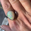 Thumbnail: Ethiopian opal wide teardrop ring