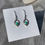Thumbnail: Malachite dots setting earrings
