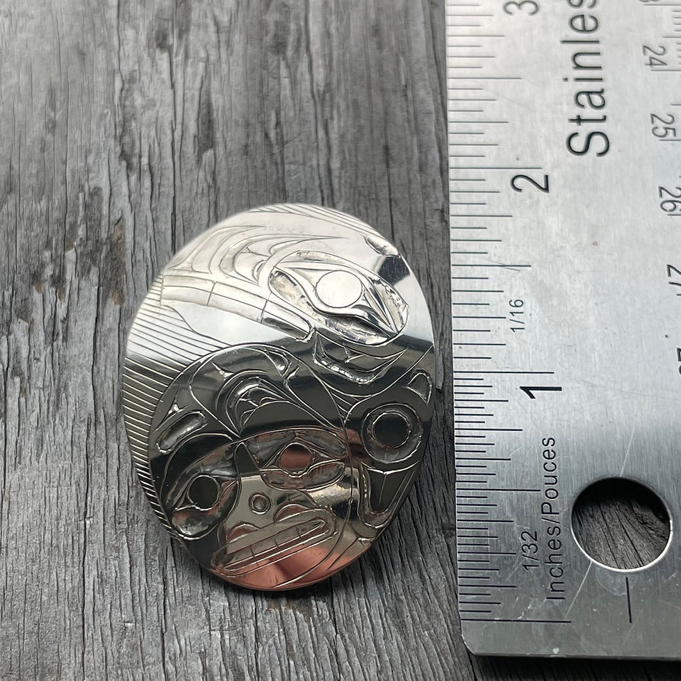 Thumbnail: Orca and Boy pendant by Andrew Williams