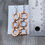 Thumbnail: Copper hammered squares and rounds earrings