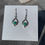 Thumbnail: Malachite dots setting earrings