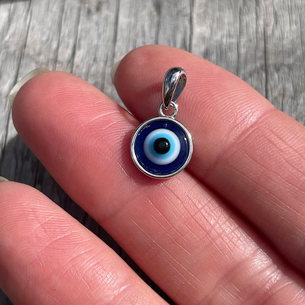 Thumbnail: Little evil eye pendant