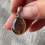 Thumbnail: Sunstone faceted oval pendant