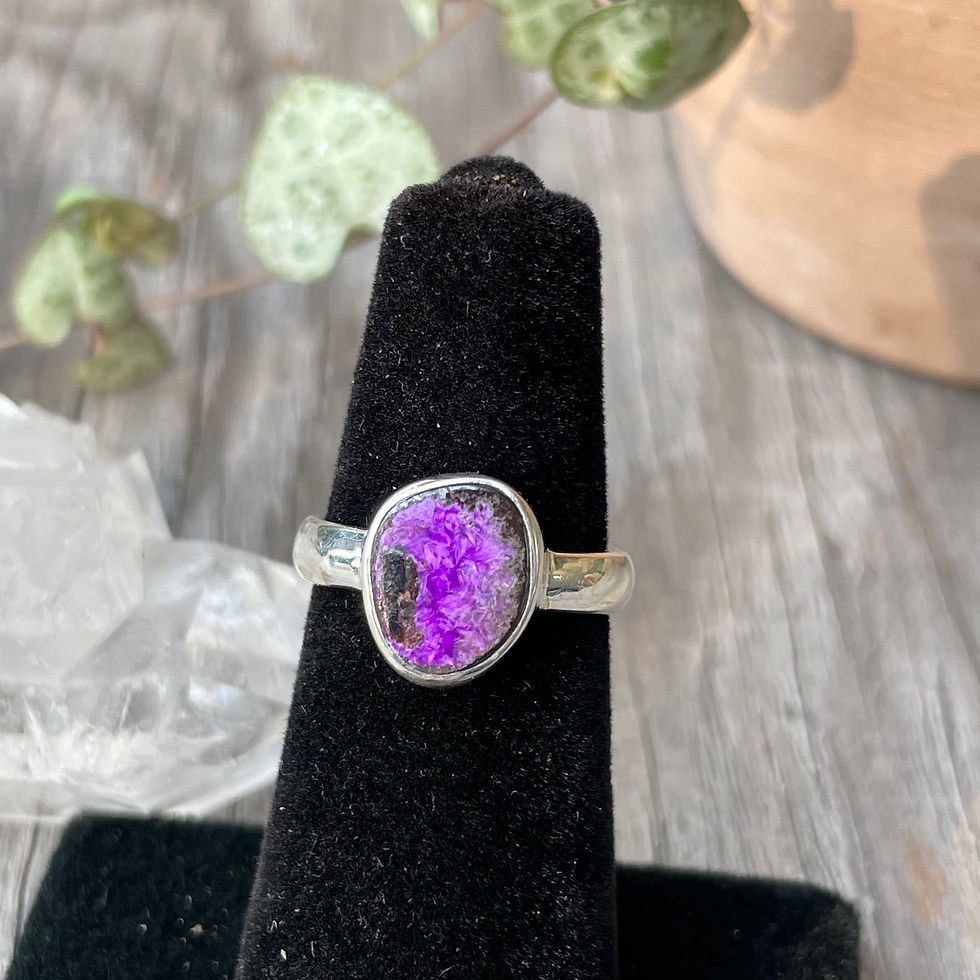 Thumbnail: Sugilite ring 