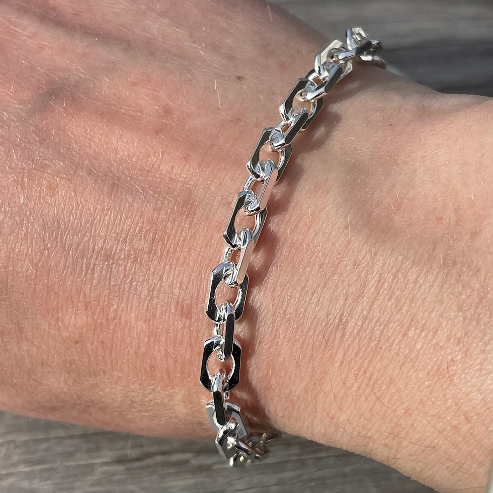Thumbnail: Cable chain bracelet 5.5mm
