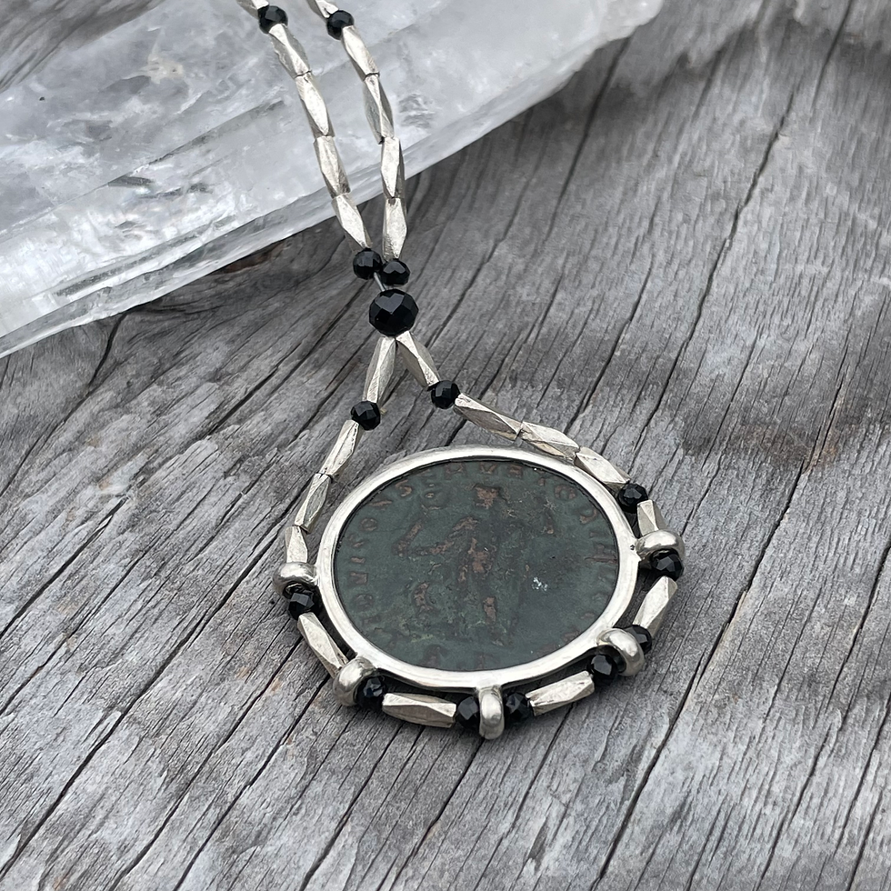 Thumbnail: Licinius ancient coin necklace