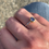 Thumbnail: Marija Designs Tanzanite Oval Dainty Ring