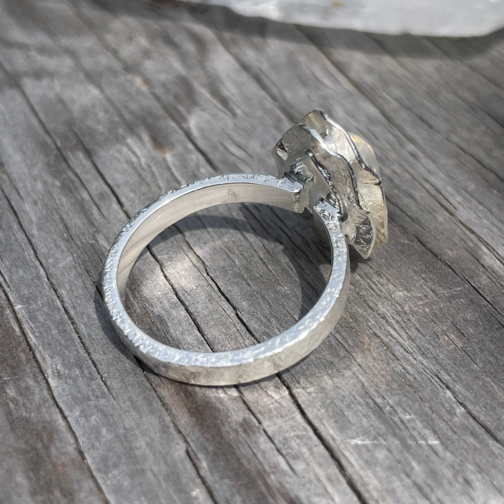 Thumbnail: Marija Designs Signature Design Moonstone Ring