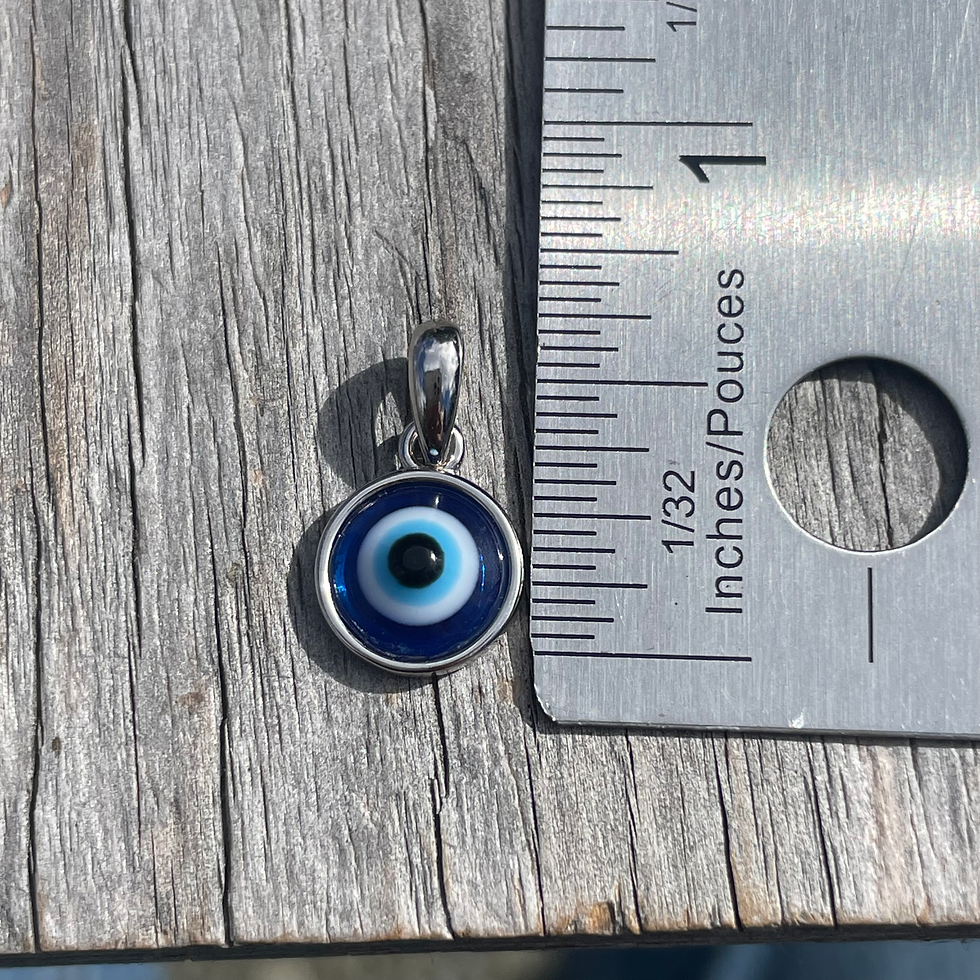 Thumbnail: Little evil eye pendant