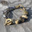 Thumbnail: GenVie Designs picture jasper and grey moonstone bracelet