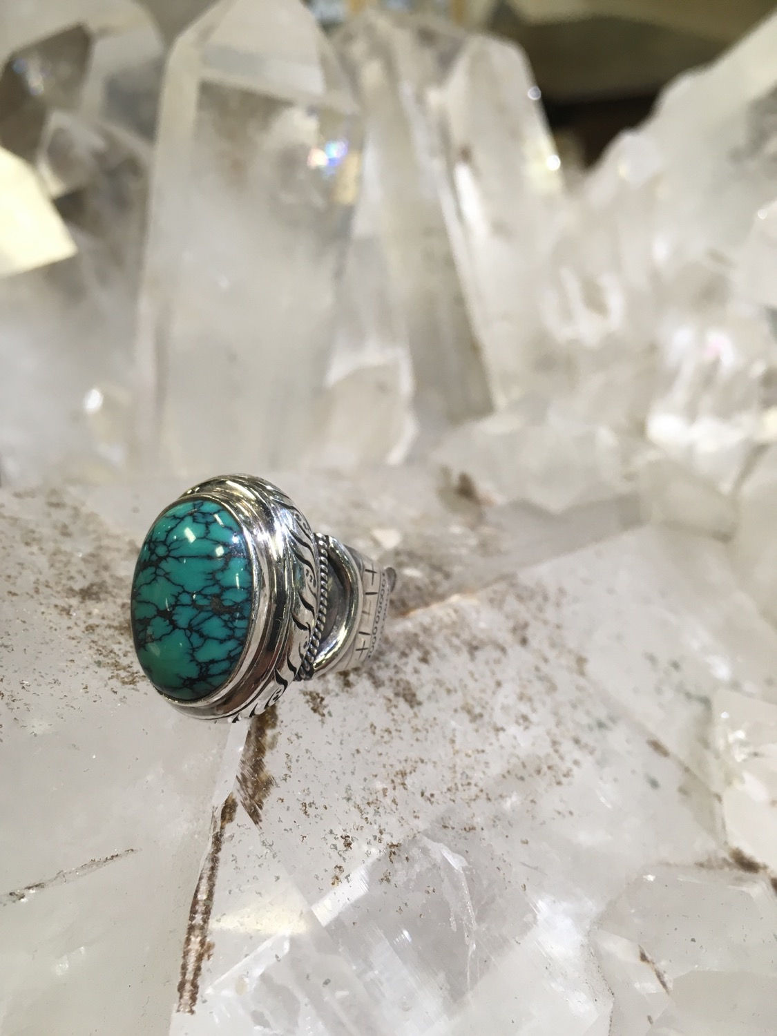 Saville turquoise ring 