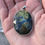 Thumbnail: Oval faceted labradorite pendant 