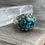 Thumbnail: Saville Designs oval crown setting turquoise ring