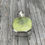 Thumbnail: Soft square prehnite pendant