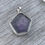 Thumbnail: Medium trapiche amethyst pendant 