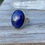Thumbnail: Large oval lapis ring 