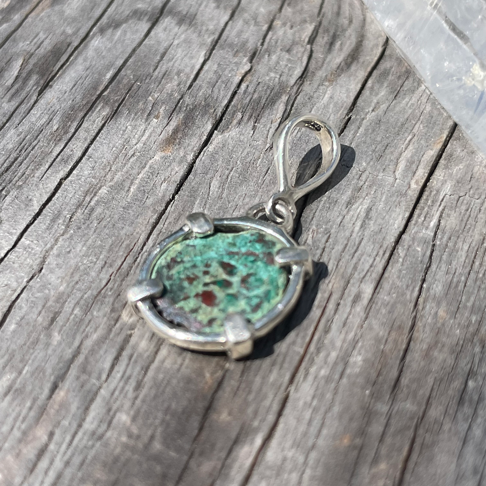 Thumbnail: Widows Mite ancient coin pendant
