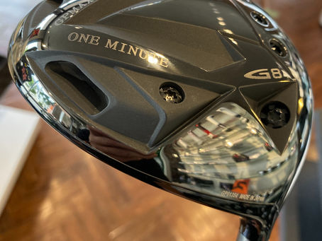 GRANDPRIX　ONE MINUTE G8 試打入荷！