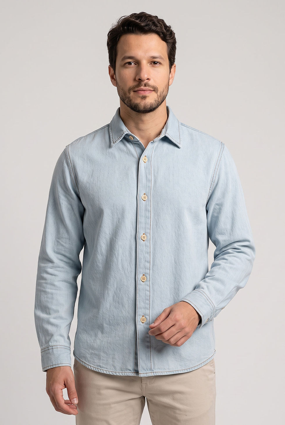 Camisa Jeans Overshirt