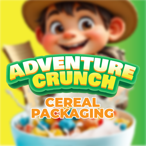 Adventure Crunch Cereal Box