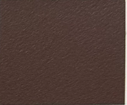 Cocoa Brown finish - warm brown metal roof color for earthy, rustic home designs.