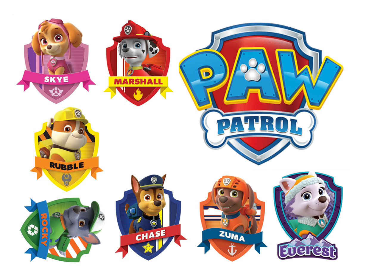 Paw Patrol A4 icing sheet