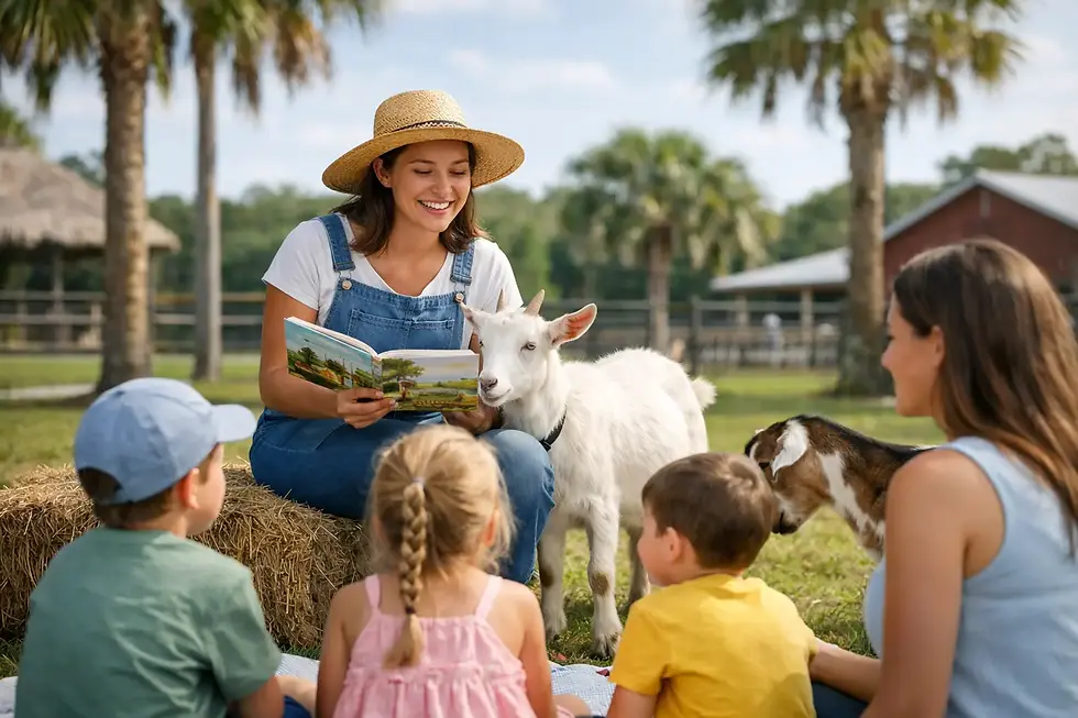 Goat Storytime Florida Families Will Love