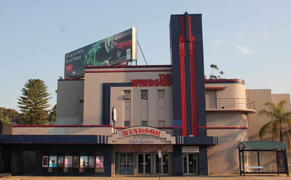 Le cinéma Windsor à Perth