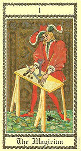 縮圖：The Medieval Scapini Tarot 中世紀塔羅牌套裝