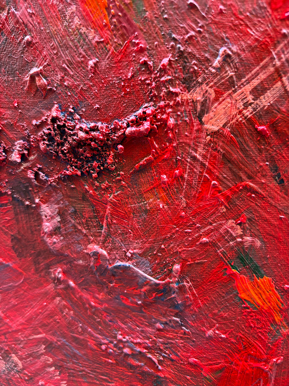 Thumbnail: “Sameness with the Object of Concentration” 38x46cm (15x18in) oil on canvas.