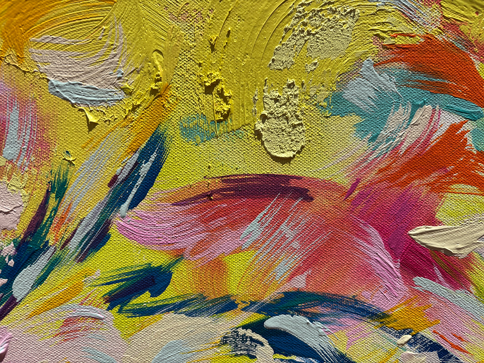 Thumbnail: The Birds Kept Singing - oil on canvas