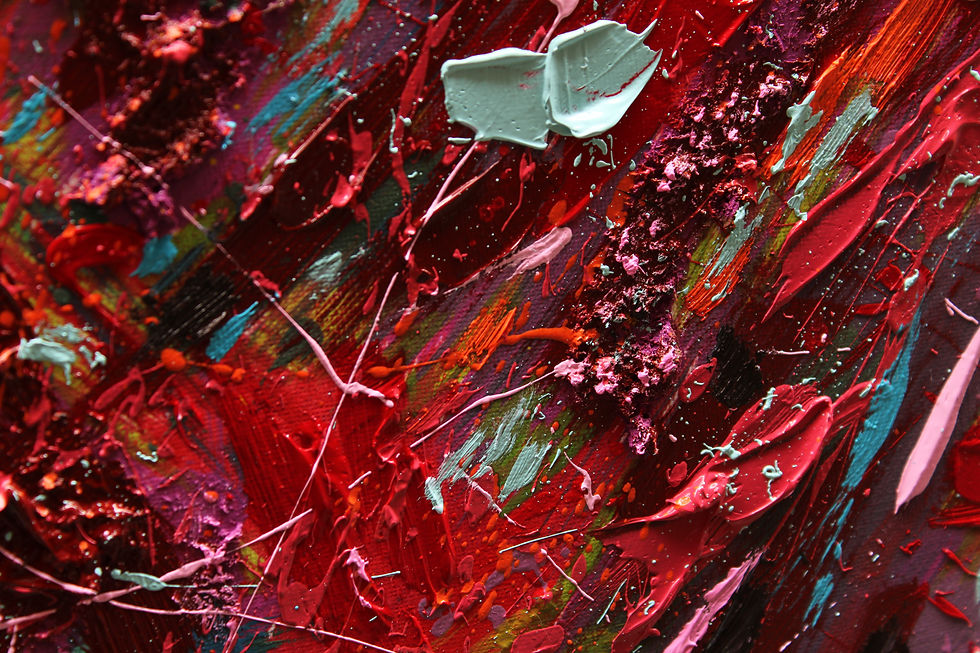 Thumbnail: "Liquid Dreams" - 60x60 oil on canvas