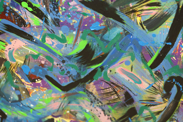 "Peace is This Moment Without Judgement" detail.
