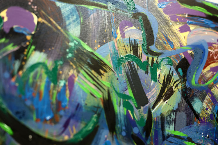 "Peace is This Moment Without Judgement" detail.