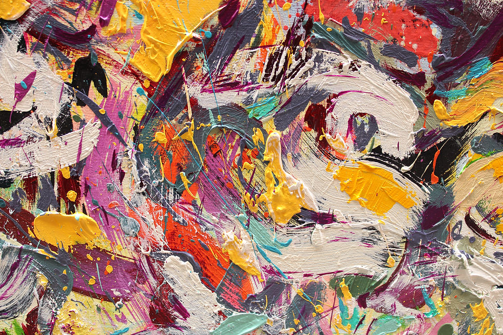 Thumbnail: The In-between Place - diptych 1.5x2m oil on canvas.