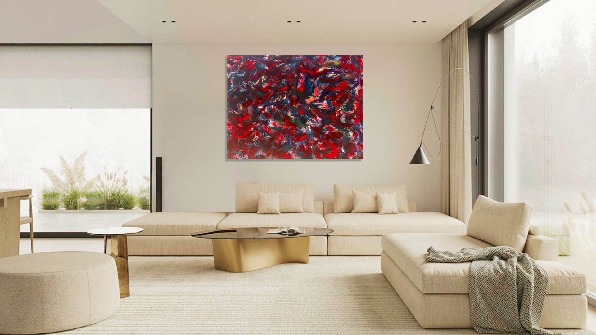 'Sacred Waters’ - 88x116cm/45x35in, Oil on canvas