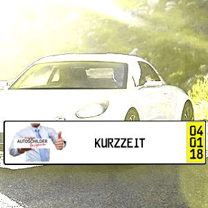 Kurzzeitkennzeichen