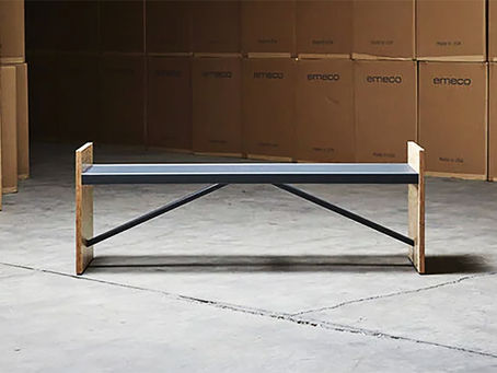 Irmãos Bouroullec projetam “Treliça”, um sistema modular de móveis flexíveis e elegantes para EMECO